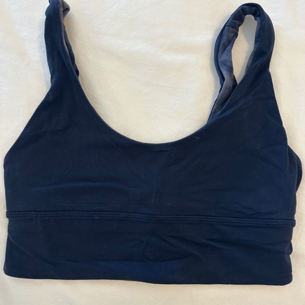 Navy lululemon align bra